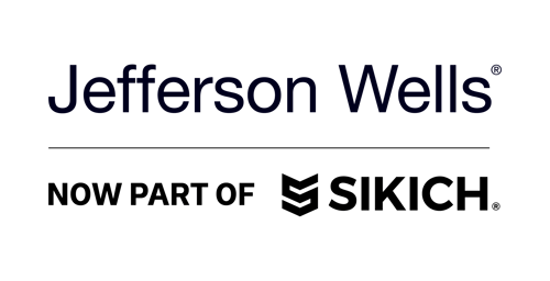 Jefferson Wells and Sikich BW Logo